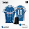 Áo Đấu Bóng Đá Không Logo Lorion Xanh Dương Đẹp
