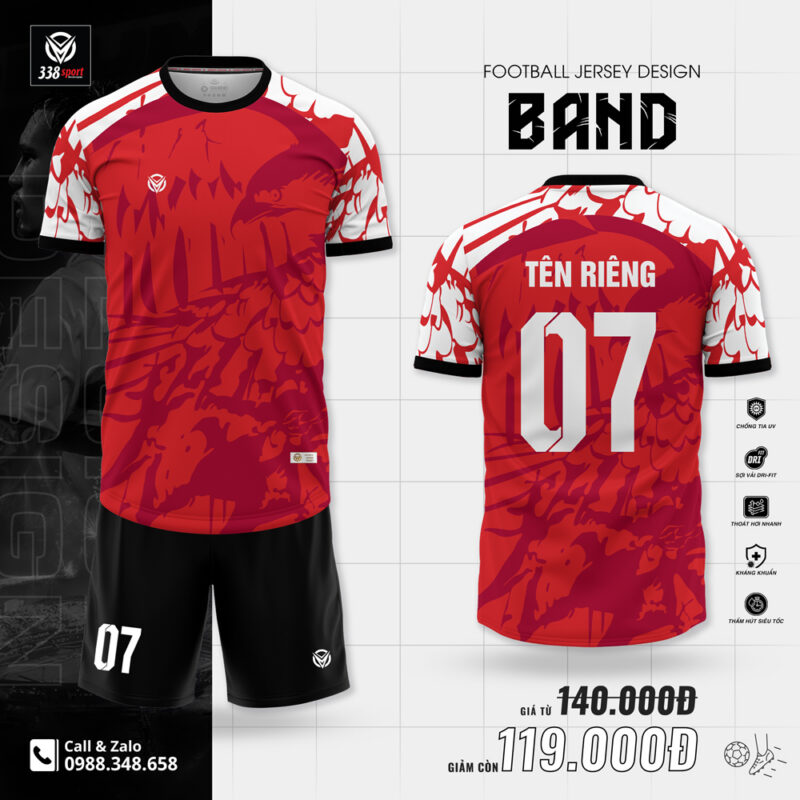 Mua Áo Bóng Đá Không Logo Mẫu Reup Band Đẹp Mới