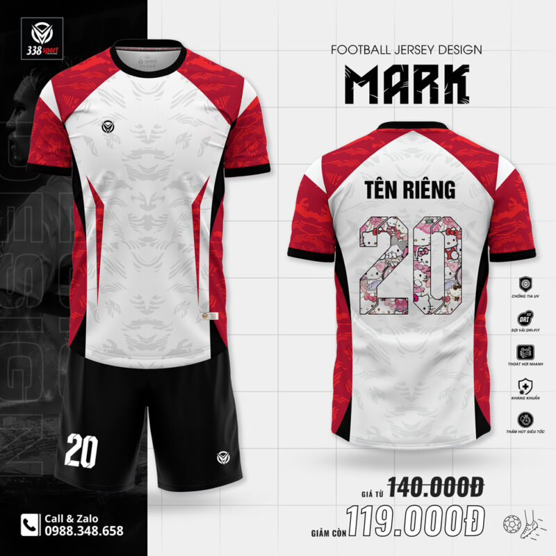 Mẫu Áo Đấu Bóng Đá Không Logo Reup Mark Mới