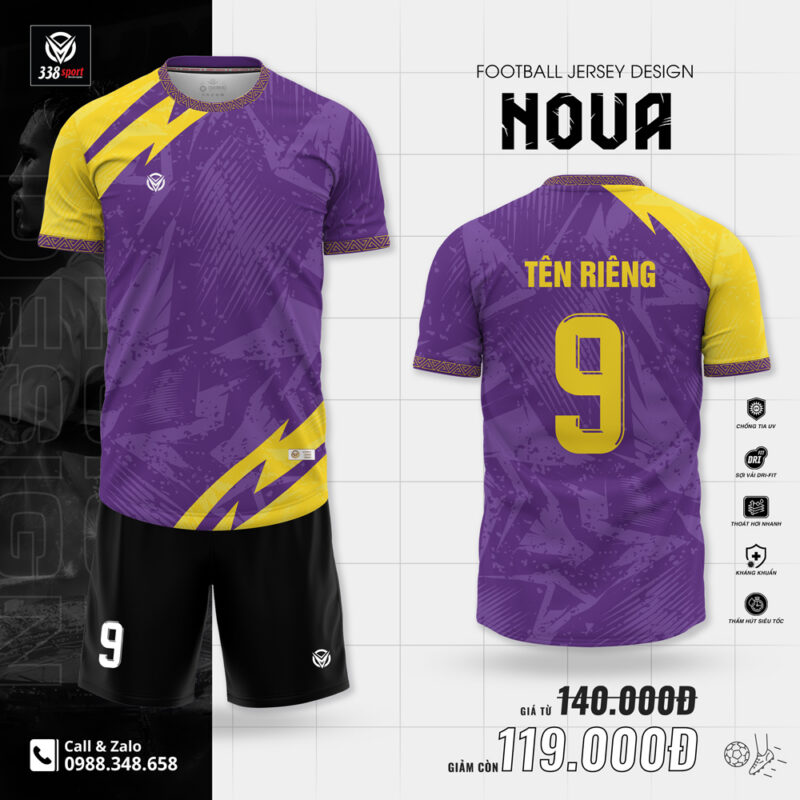 Áo Bóng Đá Nova Không Logo Reup Mới Nhất Năm Nay