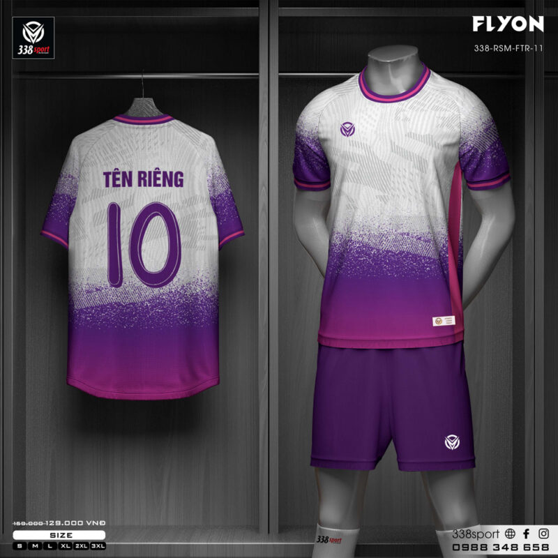 Bộ Quần Áo Bóng Đá Thiết Kế Flyon Giá Rẻ Học Sinh Sinh Viên