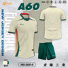 Áo Bóng Đá Aura A60 Kiểu 1 Màu Kem – Thanh Lịch & Đỉnh Cao Hiệu Suất