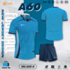 Áo Bóng Đá A60 Kiểu 1 Xanh Da Trời – Thiết Kế Năng Động, Chất Liệu Dri-Fit Thoáng Mát