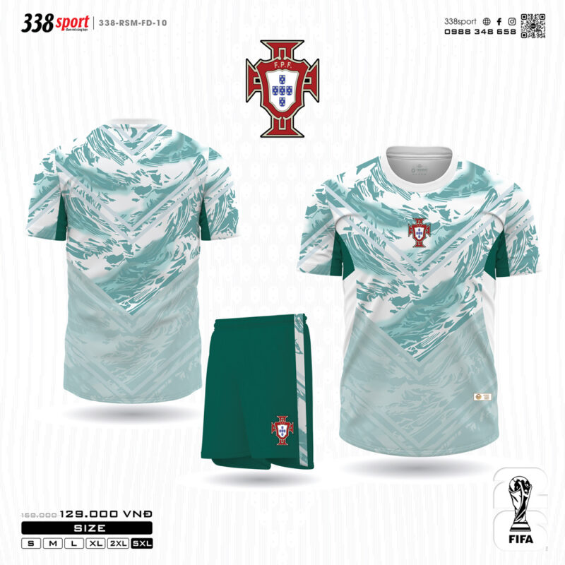 Áo Bóng Đá Đội Tuyển Bồ Đào Nha Sân Khách World Cup 2026