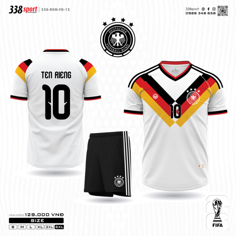 Áo Bóng Đá Đội Tuyển Đức Sân Nhà World Cup 2026