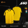Áo Không Logo AURA A10 Vàng – Năng Động, Thể Thao, Phong Cách Hiện Đại