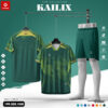 Áo Bóng Đá KAILIX Xanh Lá Cây Đậm - Năng Động, Thoáng Khí & Hiện Đại