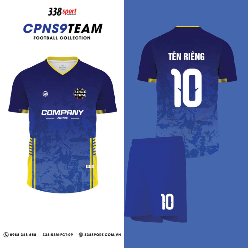 Áo Bóng Đá Team Building Công Ty CPNS9 Thiết Kế Độc Quyền