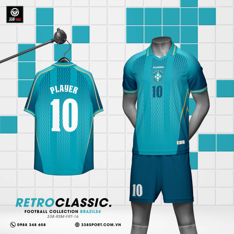 Mua Áo Bóng Đá Brazil Retro S4 Giá Tốt, Thiết Kế Cực Chất
